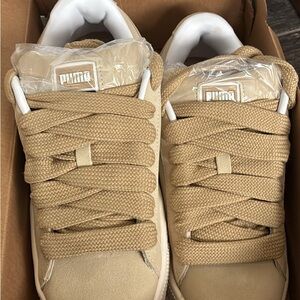 Puma Beige Casual Sneakers